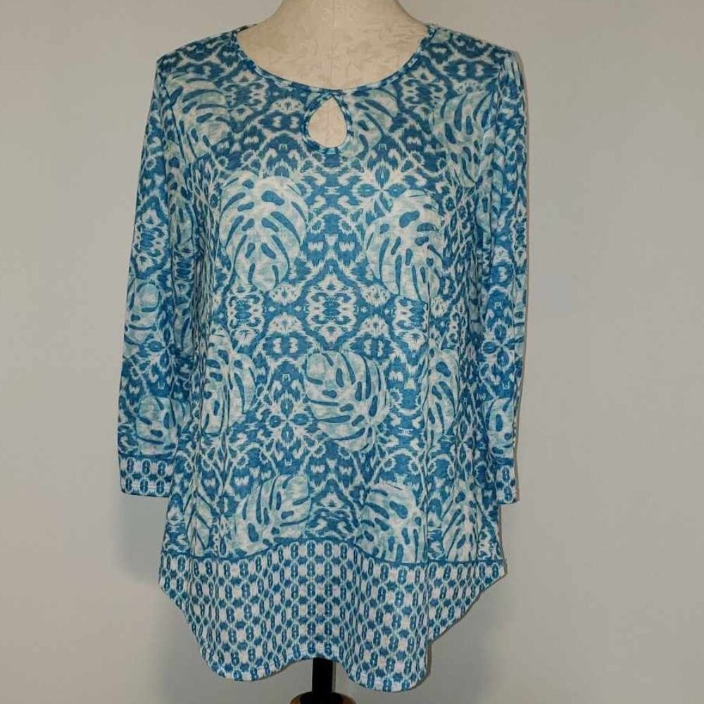 Ruby Rd. 3/4 Sleeve Top Size Medium